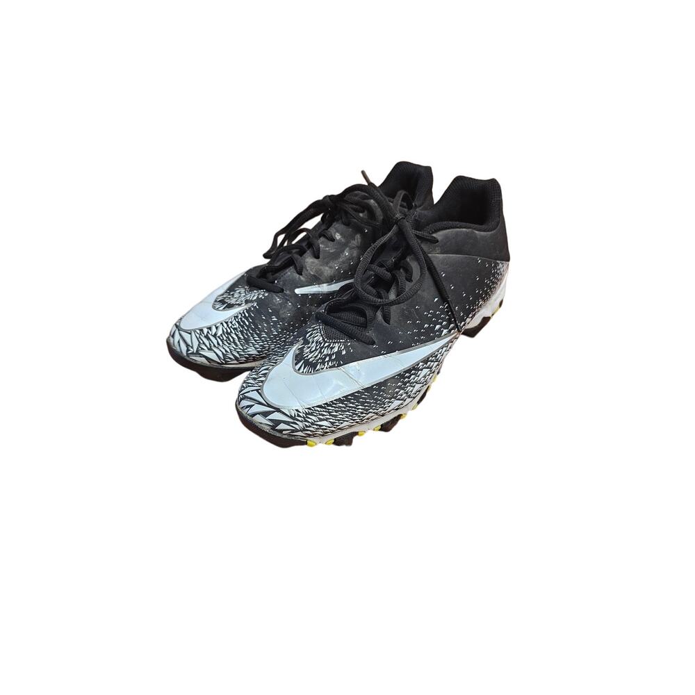 NIKE‎ VPR Fastflex Black White  Football Cleats Shoes 833391-001 Vapor Size 9